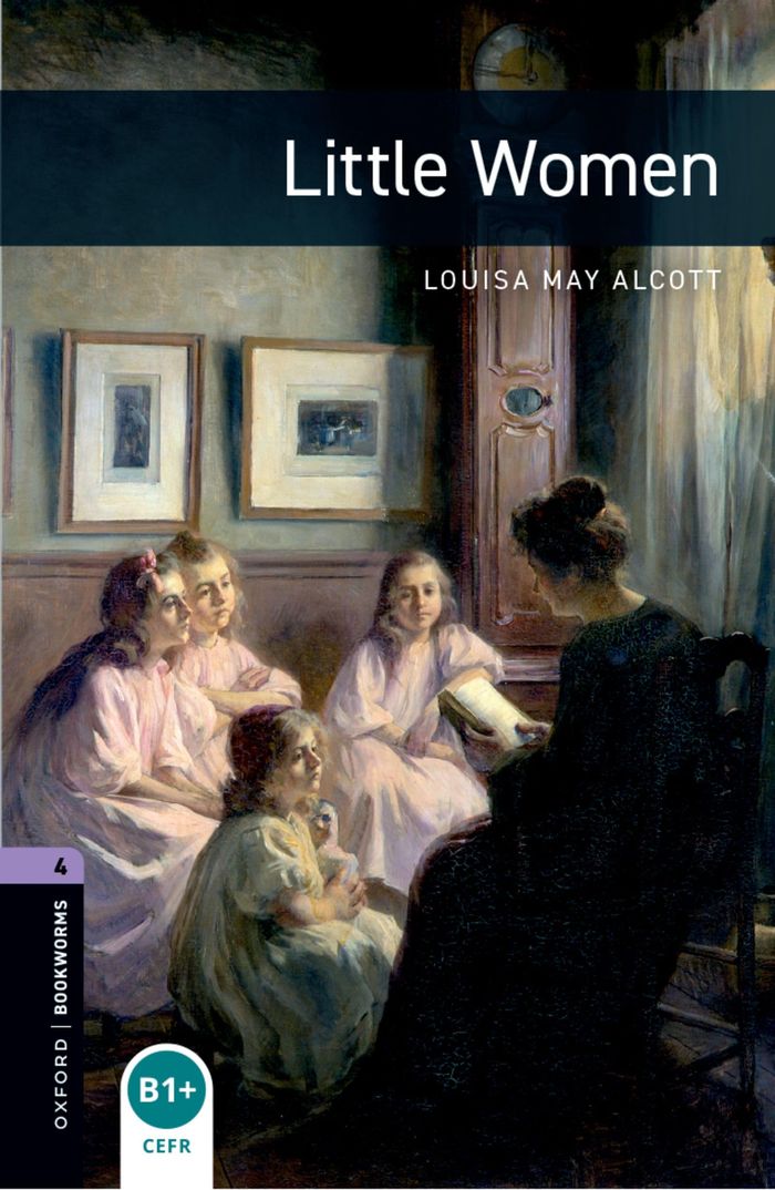Couverture du livre « OXFORD BOOKWORMS LIBRARY LEVEL 4; LITTLE WOMEN - AUDIO PACK » de Xxx, librairie Les Contes Infusés à Corte