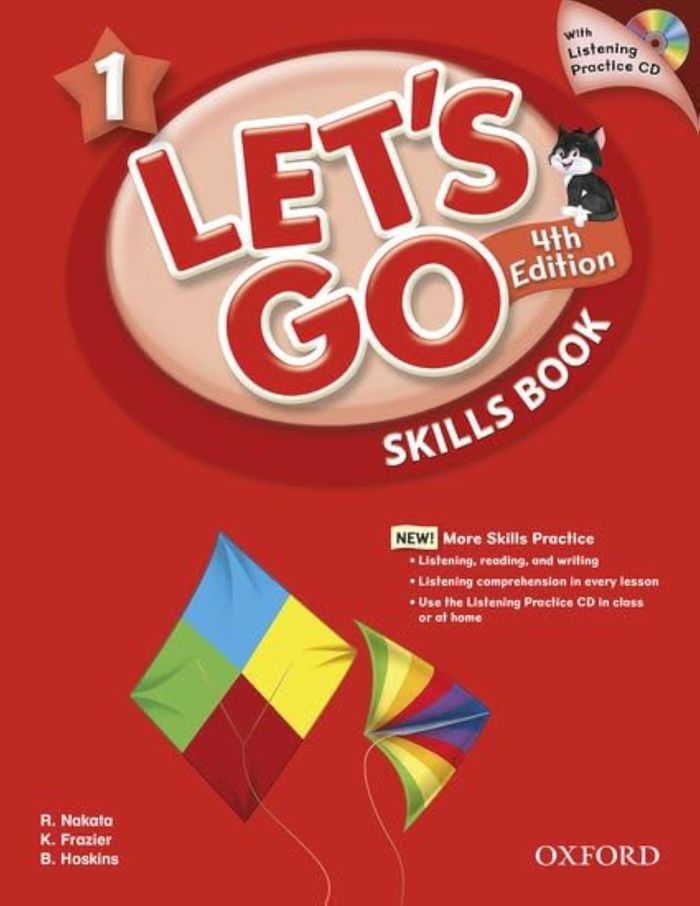 Couverture du livre « LET'S GO 4TH EDITION 1: SKILLS WORKBOOK WITH CD PACK » de Xxx, librairie Les Contes Infusés à Corte