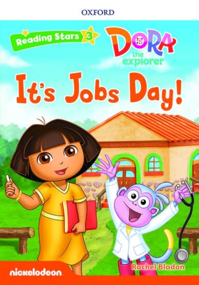 Couverture du livre « READING STARS: LEVEL 3: IT'S JOBS DAY! PACK » de Rachel, Bladon, librairie Les Contes Infusés à Corte