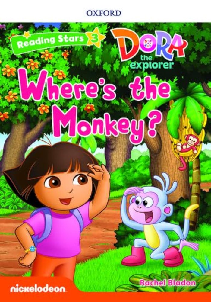 Couverture du livre « READING STARS: LEVEL 3: WHERE'S THE MONKEY? ( PACK) » de Rachel, Bladon, librairie Les Contes Infusés à Corte
