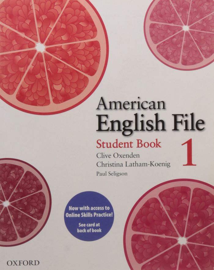 Couverture du livre « AMERICAN ENGLISH FILE LEVEL 1: STUDENT BOOK » de Xxx, librairie Les Contes Infusés à Corte