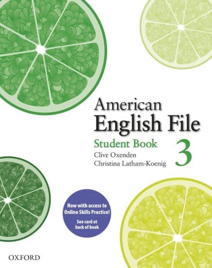 Couverture du livre « AMERICAN ENGLISH FILE LEVEL 3: STUDENT BOOK » de Xxx, librairie Les Contes Infusés à Corte