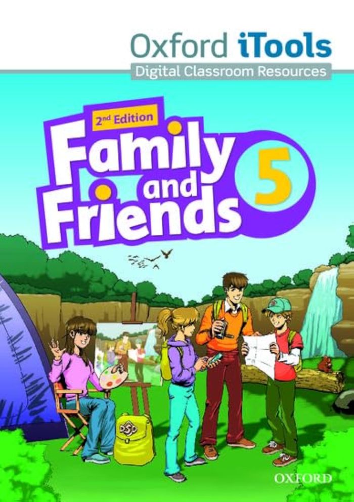 Couverture du livre « FAMILY & FRIENDS, SECOND EDITION: 5 ITOOLS » de Xxx, librairie Les Contes Infusés à Corte