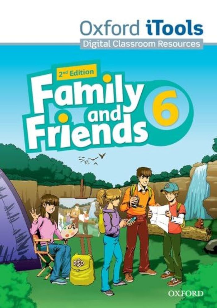 Couverture du livre « FAMILY & FRIENDS, SECOND EDITION: 6 ITOOLS » de Xxx, librairie Les Contes Infusés à Corte