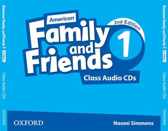 Couverture du livre « AMERICAN FAMILY AND FRIENDS: LEVEL ONE: CLASS AUDIO CDS » de Xxx, librairie Les Contes Infusés à Corte