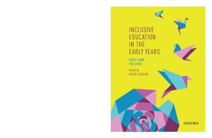 Couverture du livre « INCLUSIVE EDUCATION IN THE EARLY YEARS », librairie Les Contes Infusés à Corte