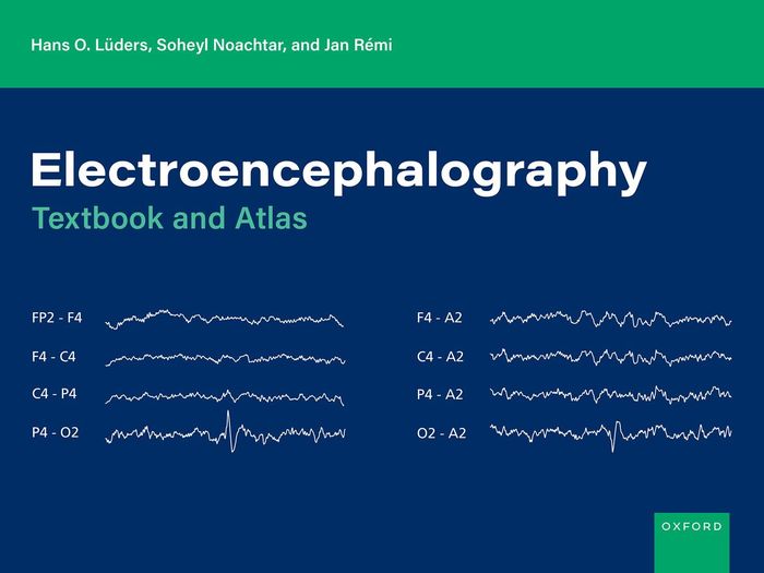 Couverture du livre « ELECTROENCEPHALOGRAPHY - TEXTBOOK AND ATLAS » de Luders/noachtar/remi, librairie Les Contes Infusés à Corte