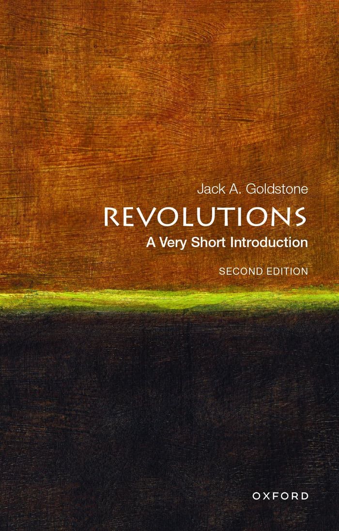 Couverture du livre « VERY SHORT INTRODUCTIONS - REVOLUTIONS - A VERY SHORT INTRODUCTION » de Goldstone Jack A., librairie Les Contes Infusés à Corte