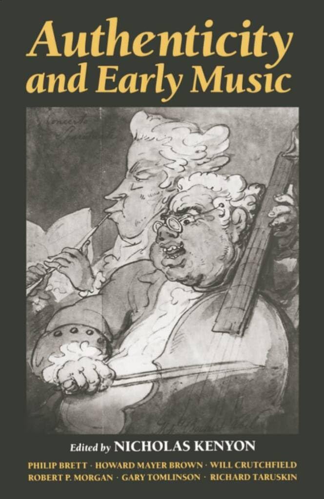Couverture du livre « AUTHENTICITY AND EARLY MUSIC A SYMPOSIUM » de Kenyon Nicholas, librairie Les Contes Infusés à Corte