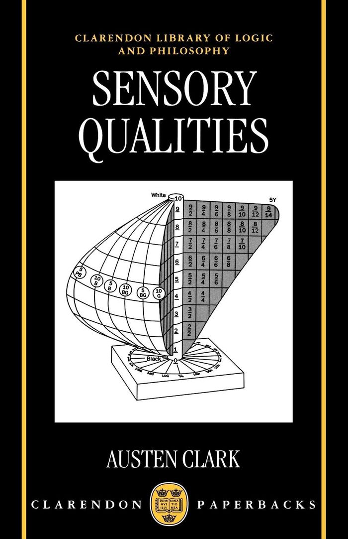 Couverture du livre « SENSORY QUALITIES » de Clark, librairie Les Contes Infusés à Corte