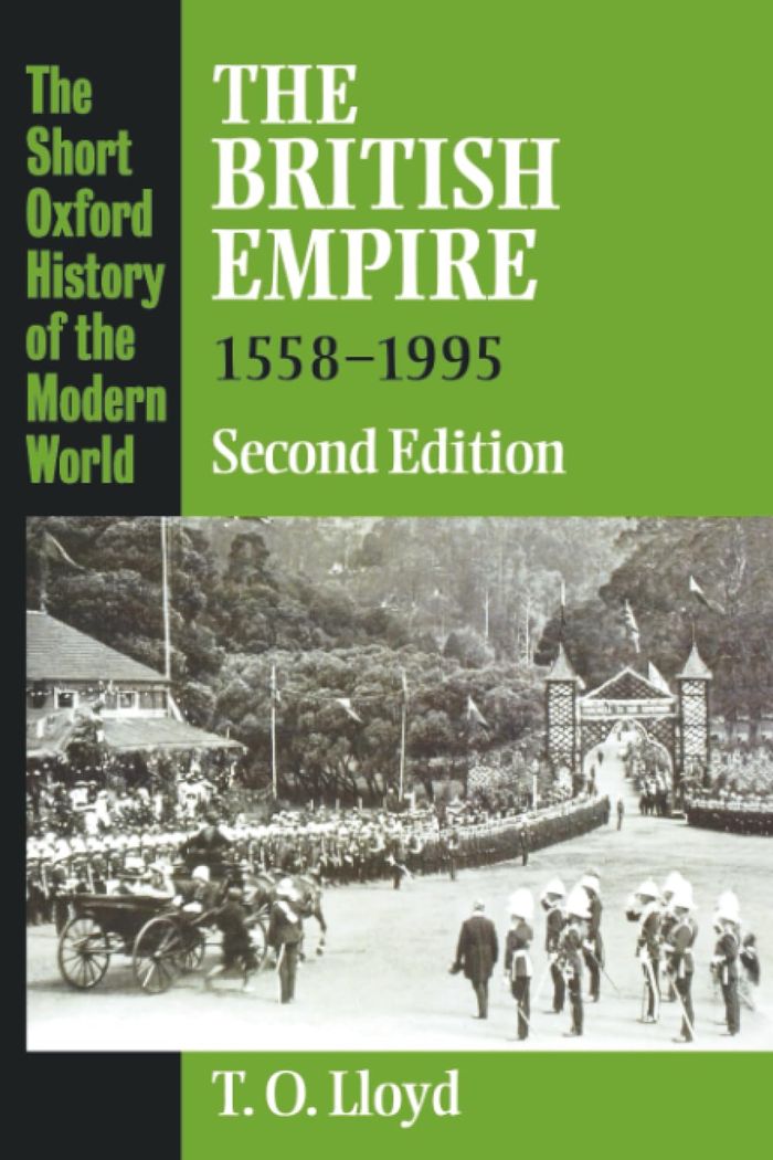 Couverture du livre « THE BRITISH EMPIRE (1558-1995) » de Lloyd, T.O., librairie Les Contes Infusés à Corte