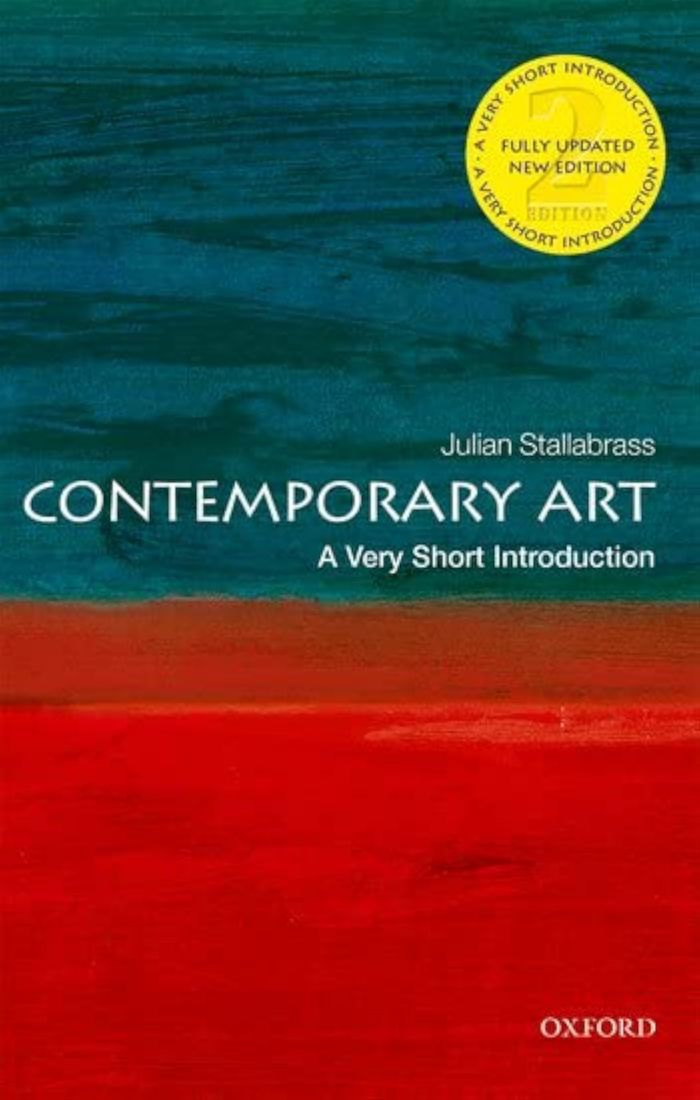 Couverture du livre « VERY SHORT INTRODUCTIONS - CONTEMPORARY ART - A VERY SHORT INTRODUCTION » de Julian Stallabrass, librairie Les Contes Infusés à Corte