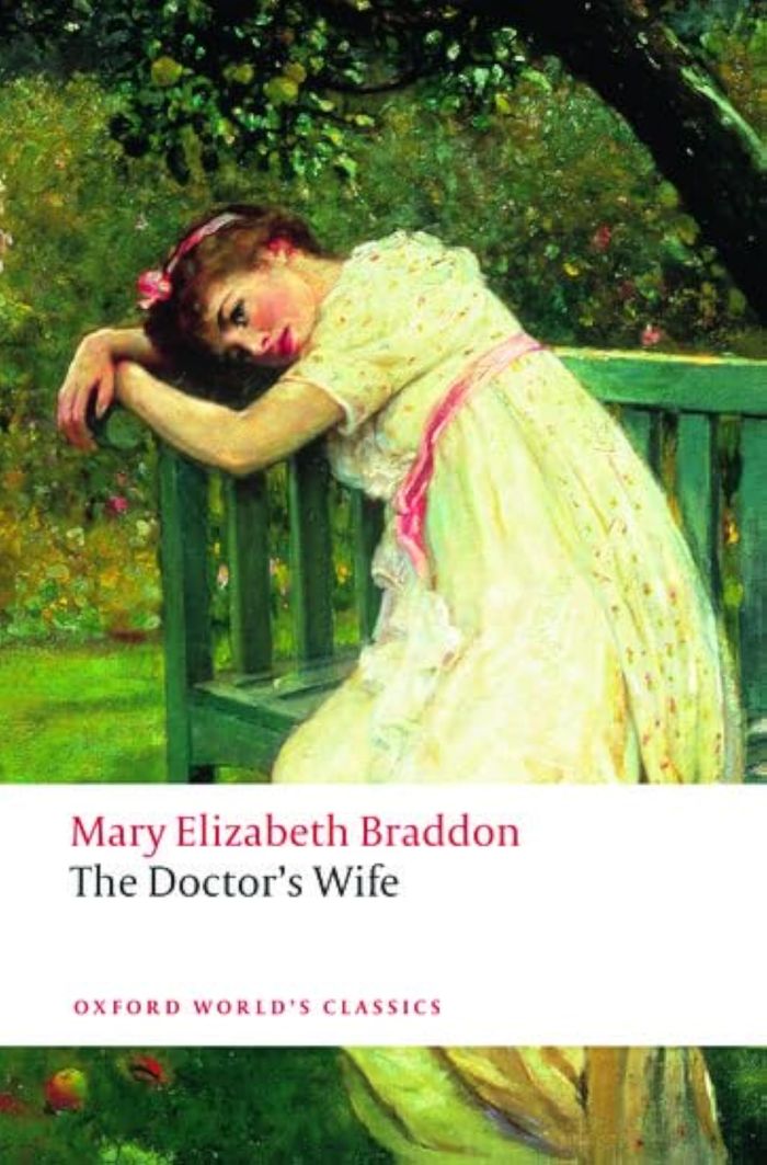 Couverture du livre « THE DOCTOR'S WIFE » de Braddon, Mary, librairie Les Contes Infusés à Corte