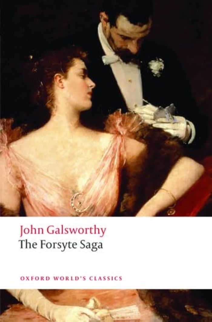 Couverture du livre « THE FORSYTE SAGA » de Galsworthy, John, librairie Les Contes Infusés à Corte