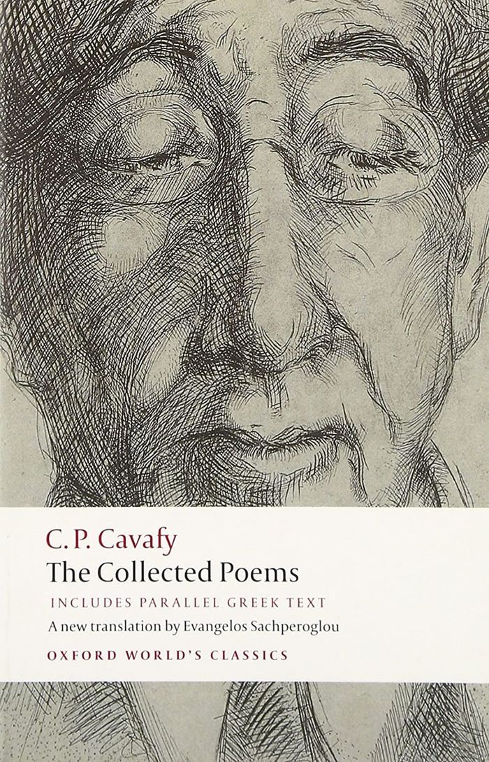 Couverture du livre « THE COLLECTED POEMS WITH PARALLEL GREEK TEXT », librairie Les Contes Infusés à Corte