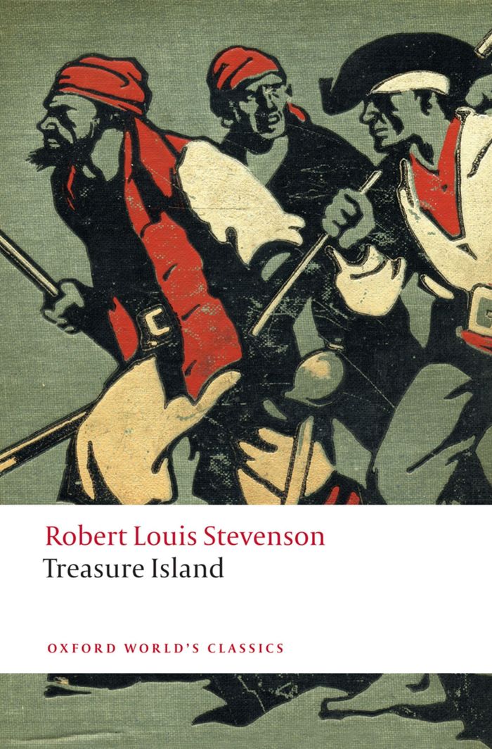 Couverture du livre « OXFORD WORLD'S CLASSICS - TREASURE ISLAND » de Stevenson R L., librairie Les Contes Infusés à Corte