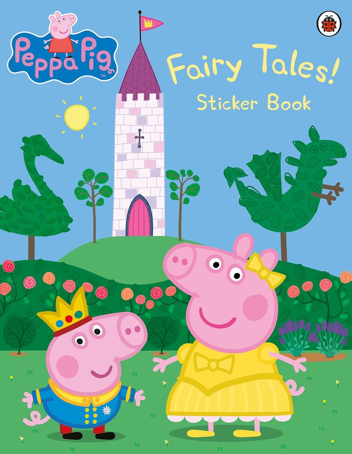 Couverture du livre « PEPPA PIG: FAIRY TALES! STICKER BOOK » de Pig Peppa, librairie Les Contes Infusés à Corte