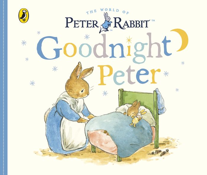 Couverture du livre « PETER RABBIT TALES: GOODNIGHT PETER », librairie Les Contes Infusés à Corte