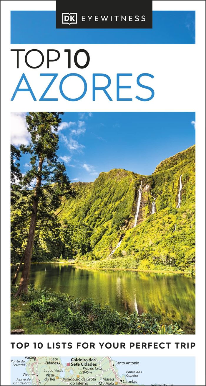 Couverture du livre « POCKET TRAVEL GUIDE - DK TOP 10 AZORES », librairie Les Contes Infusés à Corte