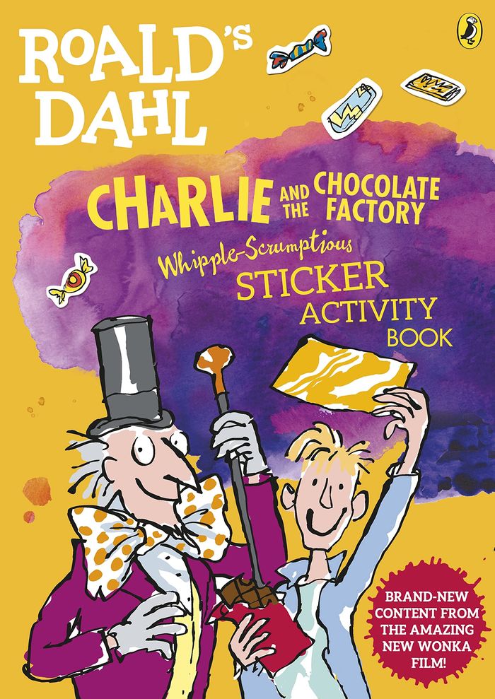 Couverture du livre « ROALD DAHL S CHARLIE AND THE CHOCOLATE FACTORY WHIPPLE SCRUMPTIOUS » de Dahl, Roald, Blake, librairie Les Contes Infusés à Corte