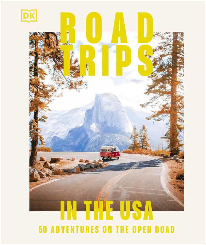 Couverture du livre « ROAD TRIPS IN THE USA - 50 ADVENTURES ON THE OPEN ROAD » de Travel Dk, librairie Les Contes Infusés à Corte