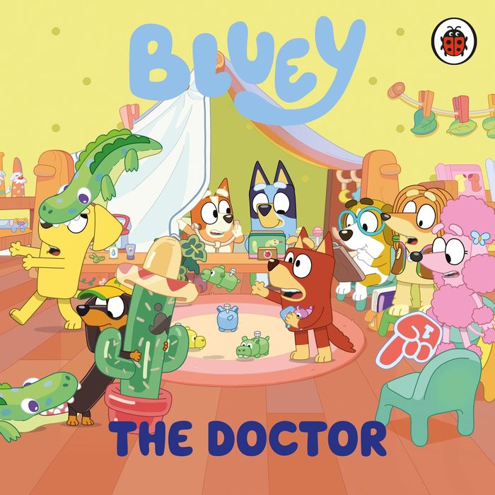 Couverture du livre « BLUEY: THE DOCTOR » de Bluey, librairie Les Contes Infusés à Corte