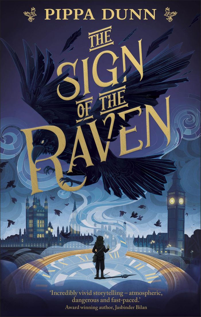 Couverture du livre « THE SIGN OF THE RAVEN » de Pippa Dunn, librairie Les Contes Infusés à Corte