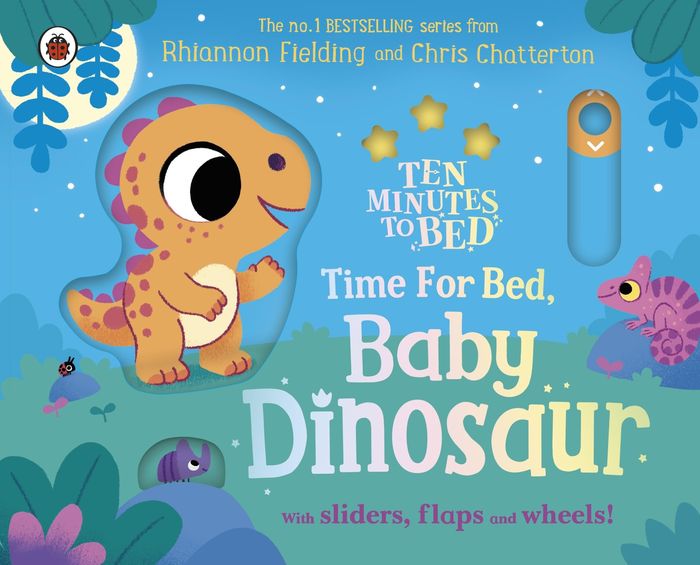 Couverture du livre « TEN MINUTES TO BED: TIME FOR BED, BABY DINOSAUR » de Fielding/chatterton, librairie Les Contes Infusés à Corte