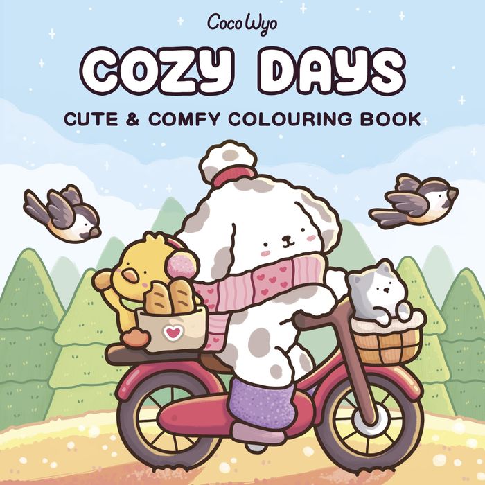 Couverture du livre « COCO WYO - COZY DAYS », librairie Les Contes Infusés à Corte