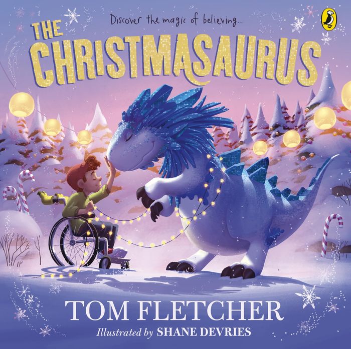 Couverture du livre « THE CHRISTMASAURUS », librairie Les Contes Infusés à Corte