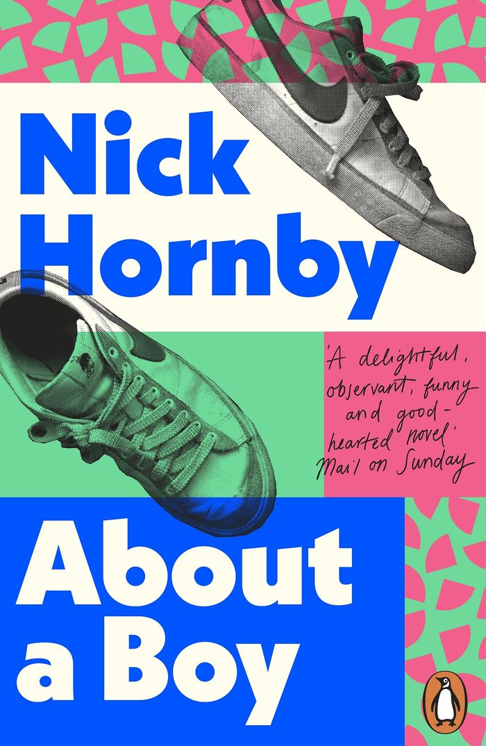 Couverture du livre « ABOUT A BOY » de Nick Hornby, librairie Les Contes Infusés à Corte