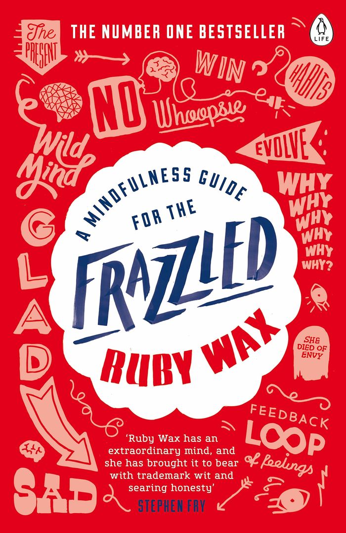 Couverture du livre « A MINDFULNESS GUIDE FOR THE FRAZZLED », librairie Les Contes Infusés à Corte
