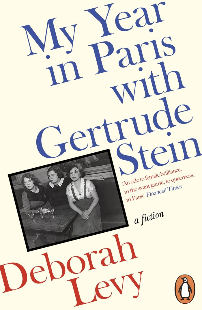 Couverture du livre « MY YEAR IN PARIS WITH GERTRUDE STEIN - A FICTION » de Deborah Levy, librairie Les Contes Infusés à Corte