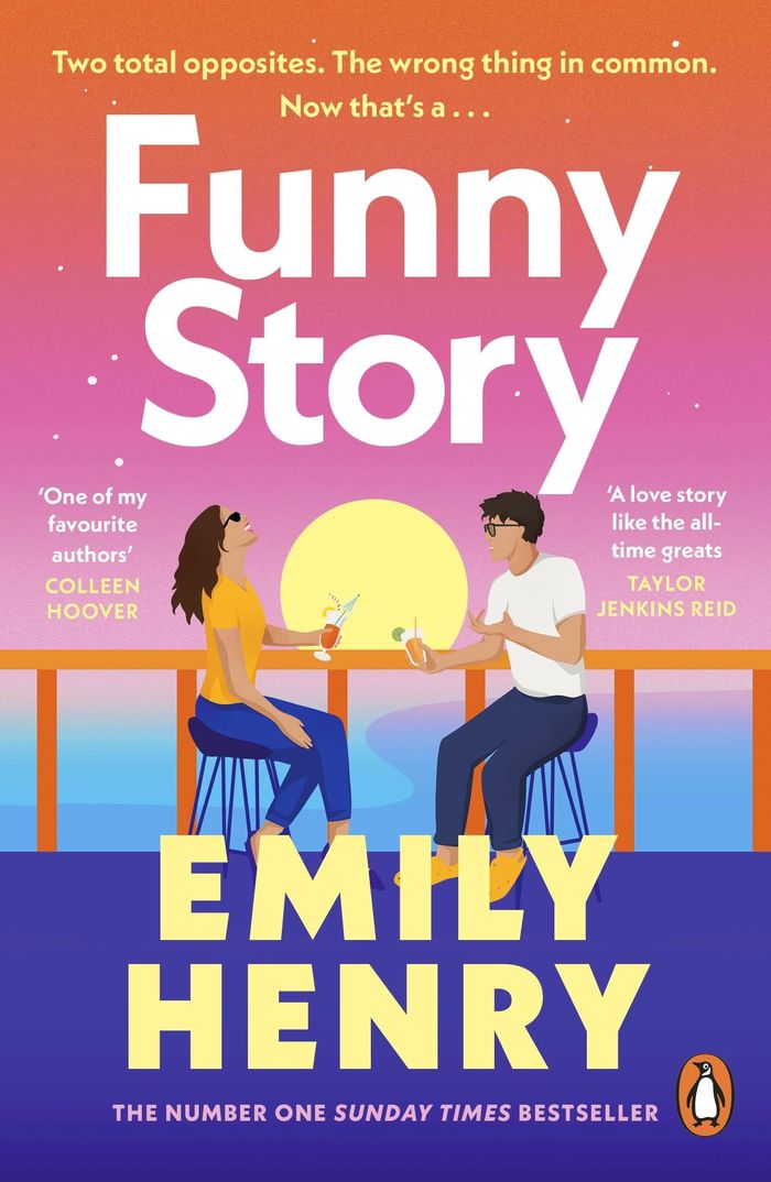 Couverture du livre « FUNNY STORY » de Emily Henry, librairie Les Contes Infusés à Corte