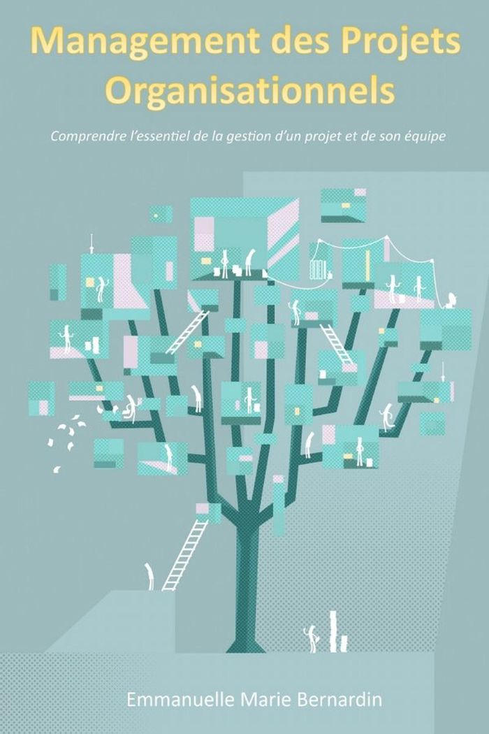 Couverture du livre « MANAGEMENT DES PROJETS ORGANISATIONNELS - COMPRENDRE L'ESSENTIEL DE LA GESTION D'UN PROJET ET DE SON » de Bernardin E M., librairie Les Contes Infusés à Corte