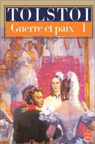 Couverture du livre « GUERRE ET PAIX (TOME 1) » de Leon Tolstoi, librairie Les Contes Infusés à Corte