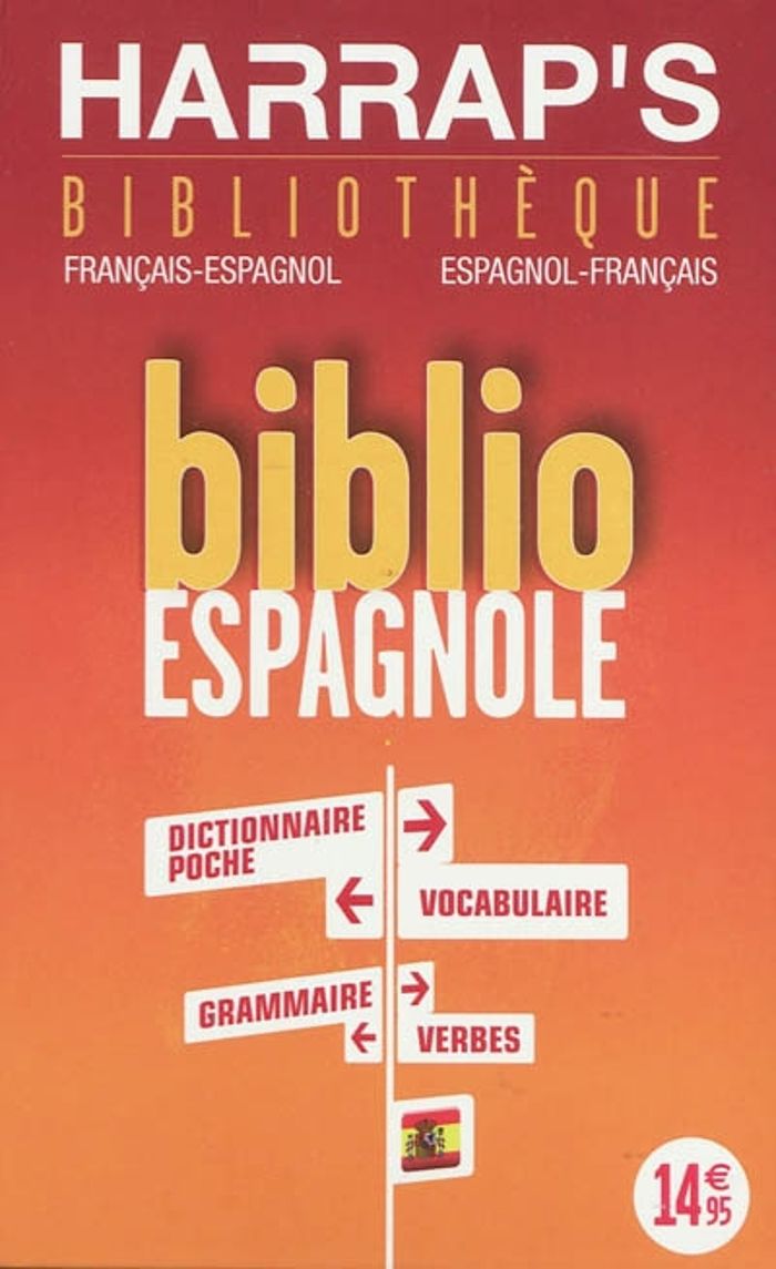 Couverture du livre « HARRAP'S VERBES ESPAGNOLS DANS LA BIBLIOTHEQUE ESPAGNOLE AVRIL 09 », librairie Les Contes Infusés à Corte
