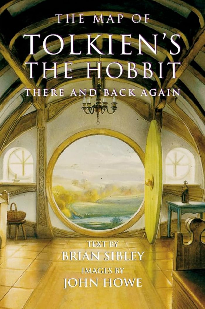Couverture du livre « THERE AND BACK AGAIN MAP OF THE HOBBIT » de Jrr Tolkien, librairie Les Contes Infusés à Corte