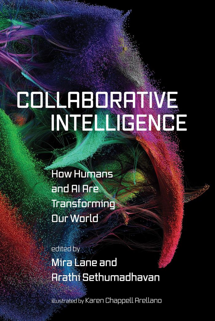 Couverture du livre « COLLABORATIVE INTELLIGENCE - HOW HUMANS AND AI ARE TRANSFORMING OUR WORLD » de Lane/sethumadhavan, librairie Les Contes Infusés à Corte
