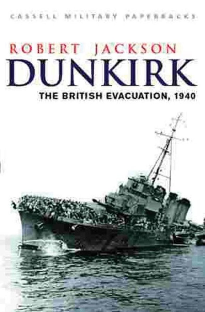 Couverture du livre « DUNKIRK » de Robert Jackson, librairie Les Contes Infusés à Corte