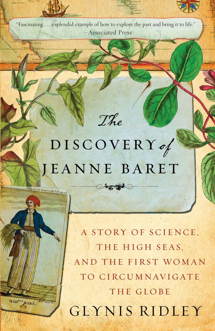Couverture du livre « THE DISCOVERY OF JEANNE BARET », librairie Les Contes Infusés à Corte