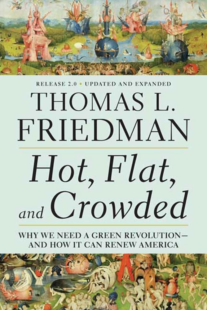 Couverture du livre « HOT FLAT AND CROWDED », librairie Les Contes Infusés à Corte
