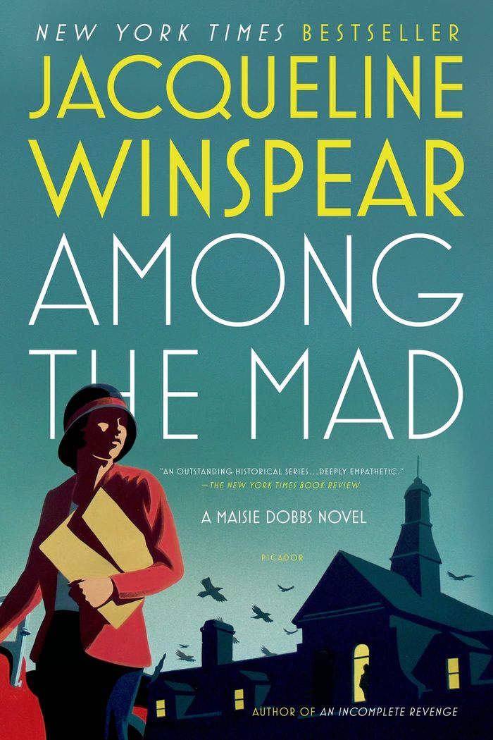Couverture du livre « AMONG THE MAD » de Winspear, Jacqueline, librairie Les Contes Infusés à Corte