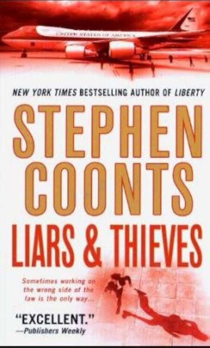 Couverture du livre « LIARS AND THIEVES » de Coonts, Stephen, librairie Les Contes Infusés à Corte