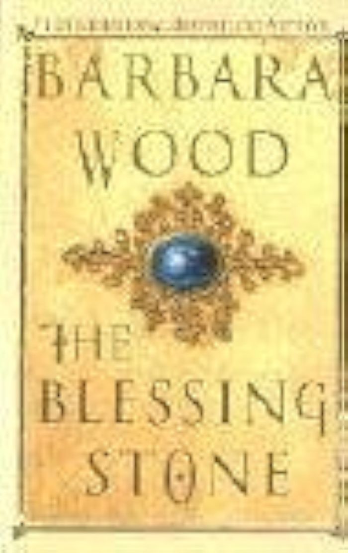 Couverture du livre « THE BLESSING STONE » de Wood, Barbara, librairie Les Contes Infusés à Corte