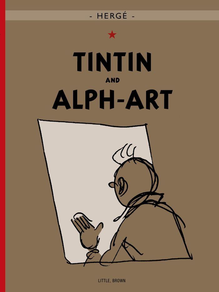 Couverture du livre « TINTIN AND ALPH-ART » de Herge, librairie Les Contes Infusés à Corte
