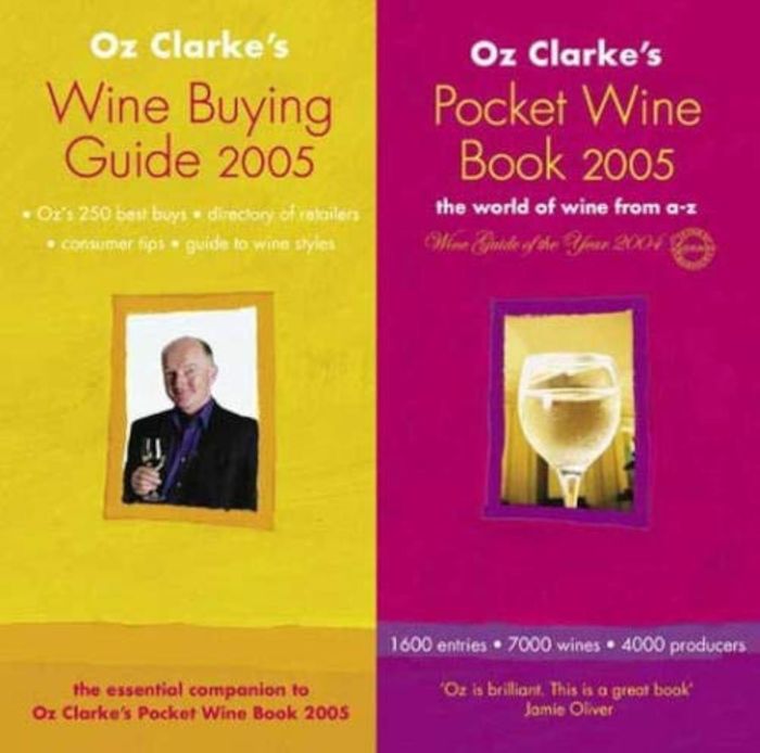 Couverture du livre « OZ CLARKE POCKET WINE BOOK 2005 + WINE BUYING GUIDE » de Clarke, Oz, librairie Les Contes Infusés à Corte