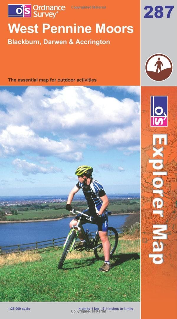 Couverture du livre « WEST PENNINE MOORS BLACKBURN » de Xxx, librairie Les Contes Infusés à Corte