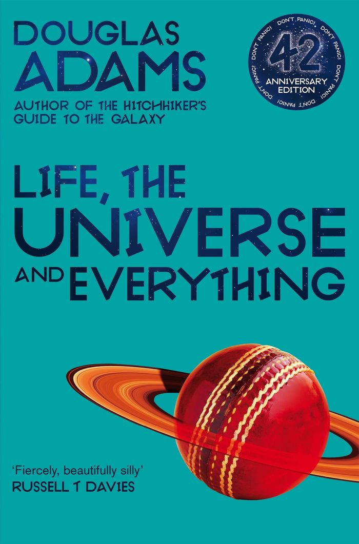 Couverture du livre « LIFE, UNIVERSE AND EVERYTHING » de Adams, Douglas, librairie Les Contes Infusés à Corte