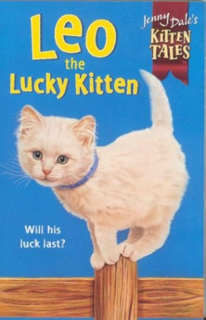 Couverture du livre « LEO THE LUCKY KITTEN » de Macmillan, librairie Les Contes Infusés à Corte